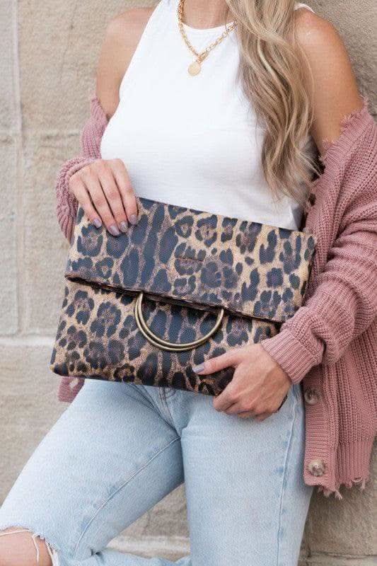 Fold-over O-ring Clutch - SwagglyLife Home & Fashion