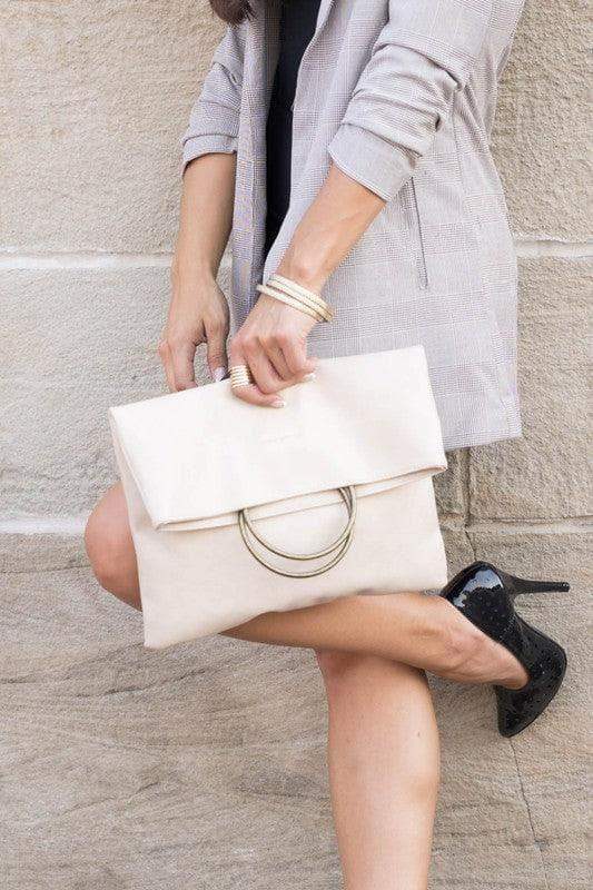 Fold-over O-ring Clutch - SwagglyLife Home & Fashion