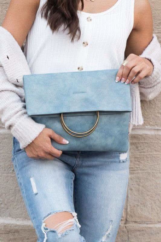 Fold-over O-ring Clutch - SwagglyLife Home & Fashion