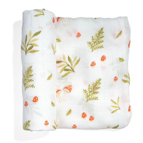 Enchanted Forest bamboo swaddle in - Swaddle photo