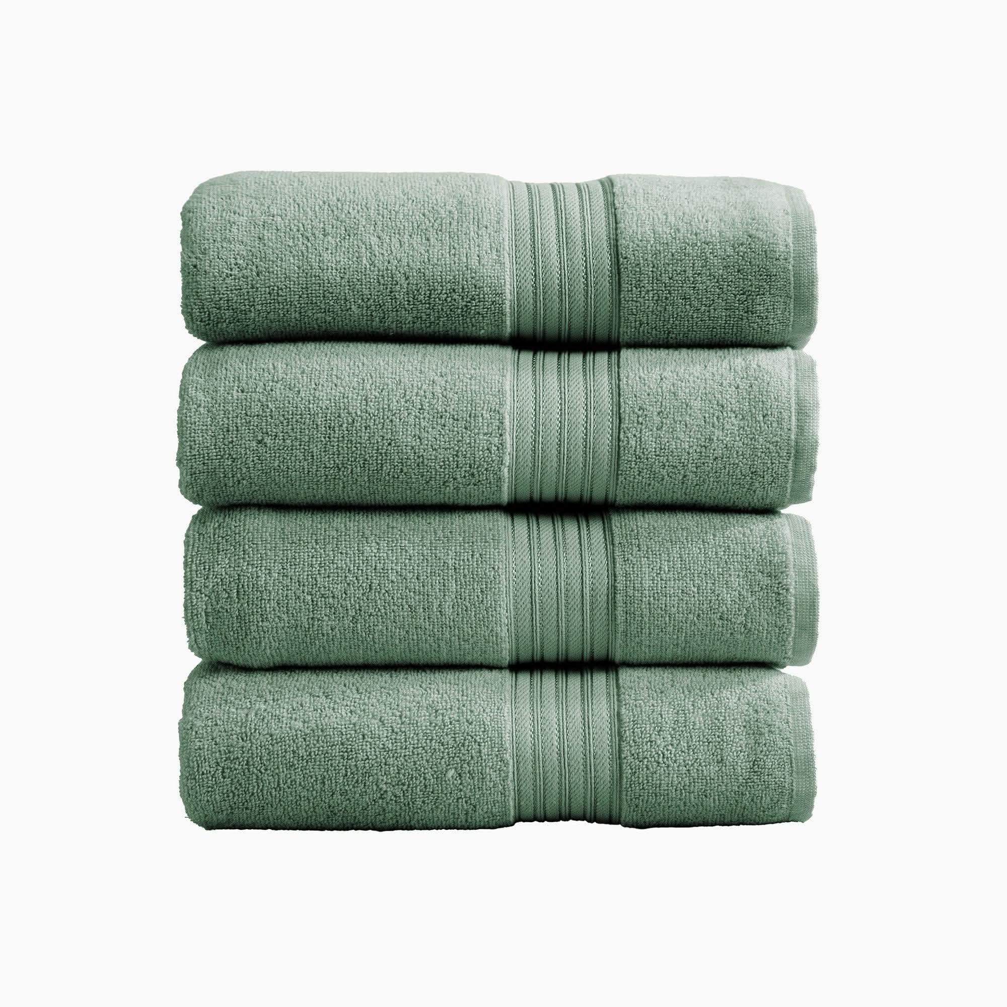 Cotton Terry Bath Towel Set - Cooper Collection - SwagglyLife Home & Fashion