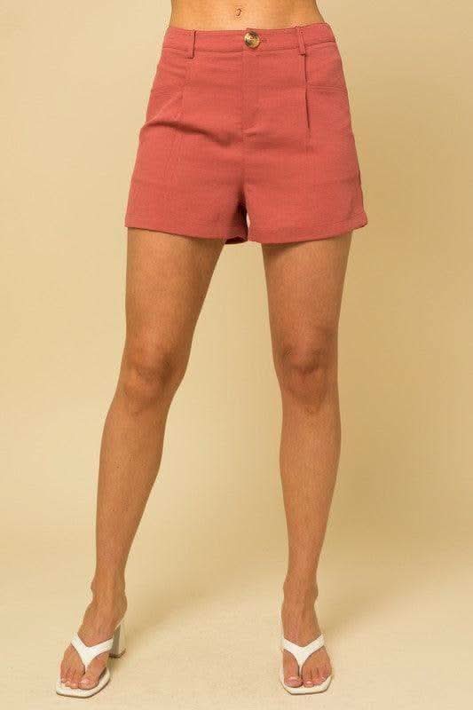 GILLI Front Pleated Short in - Shorts photo