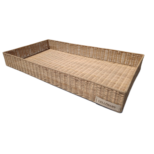 LELLOBABY™ X Hampton BABY- Rattan Wicker Changing Tray Premier in - Baby & Toddler photo