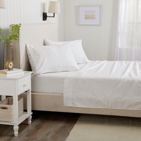 Microfiber Stripe Sheet Set - Adeline Collection - SwagglyLife Home & Fashion