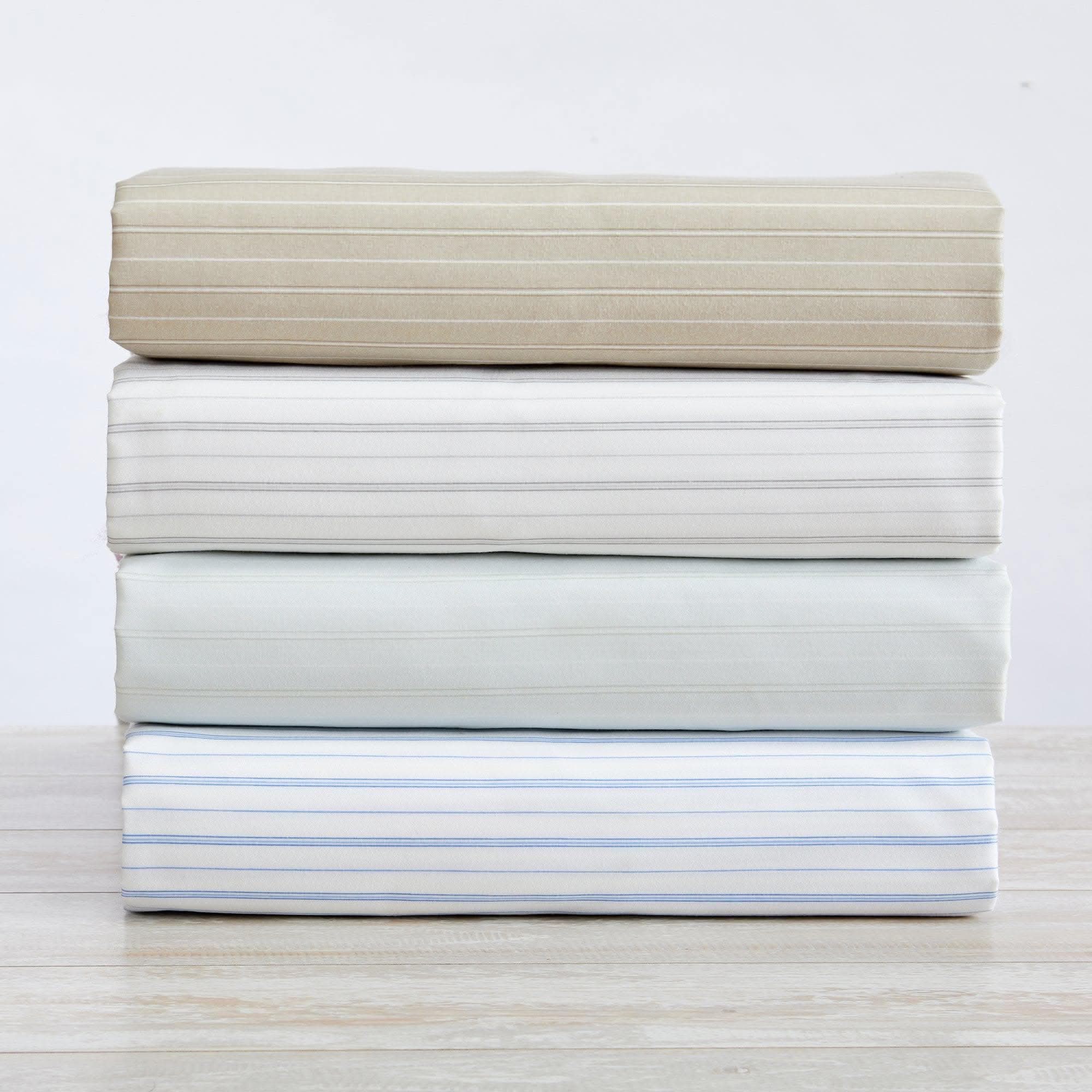 Microfiber Stripe Sheet Set - Adeline Collection - SwagglyLife Home & Fashion