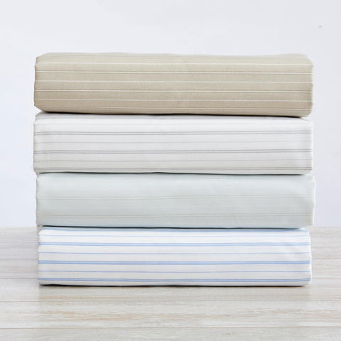 Microfiber Stripe Sheet Set - Adeline Collection - SwagglyLife Home & Fashion