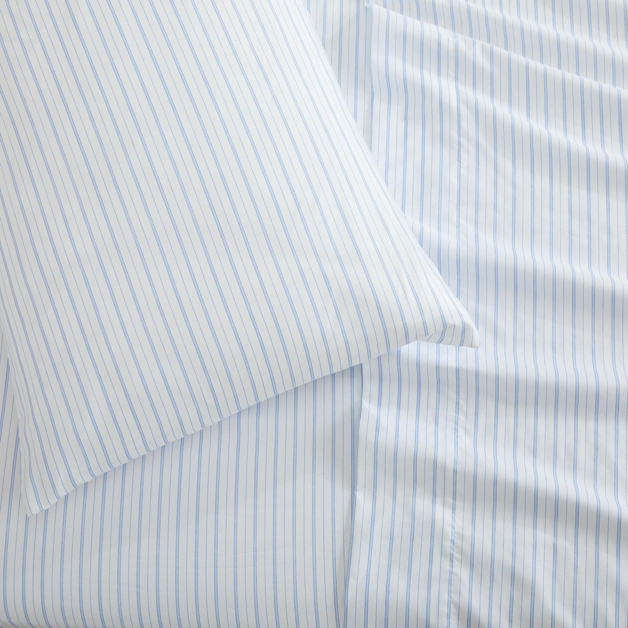 Microfiber Stripe Sheet Set - Adeline Collection - SwagglyLife Home & Fashion