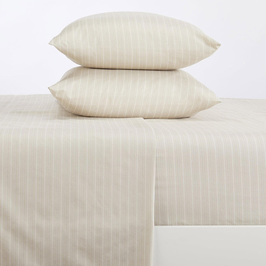 Microfiber Stripe Sheet Set - Adeline Collection - SwagglyLife Home & Fashion