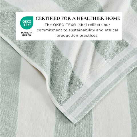 4 Pack Striped Cabana Oversized Beach Towel - Edgartown