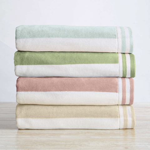 4 Pack Striped Cabana Oversized Beach Towel - Edgartown