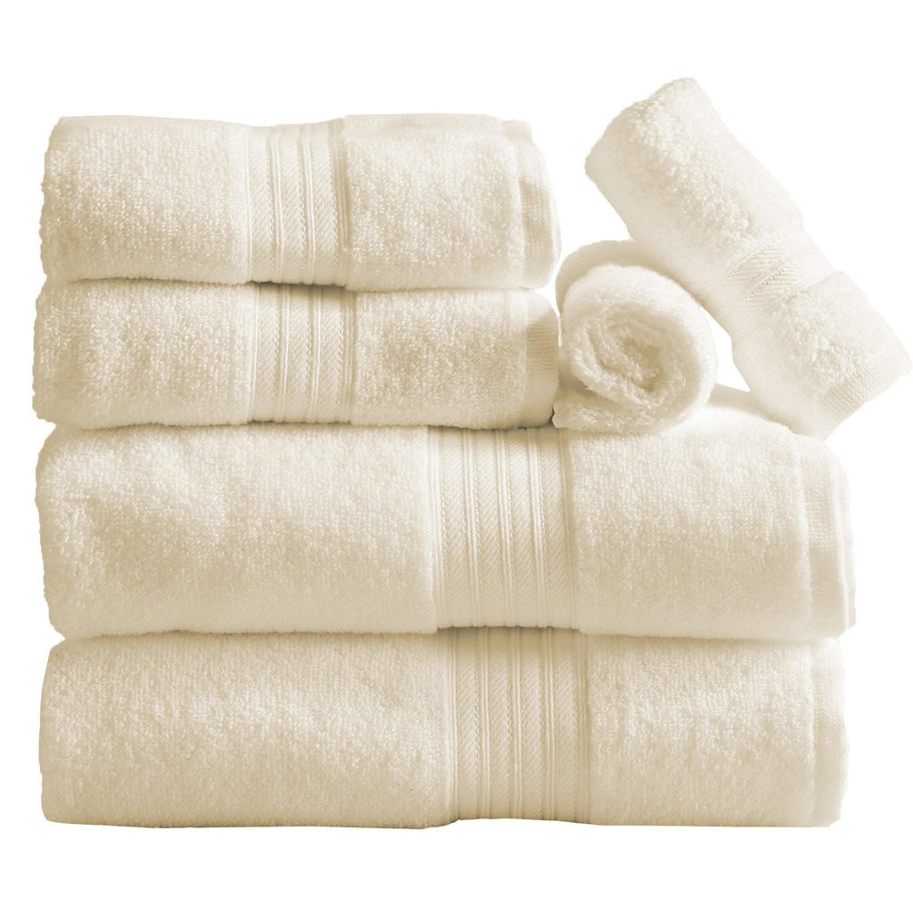Cotton Terry Bath Towel Set - Cooper Collection - SwagglyLife Home & Fashion