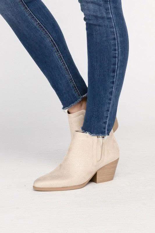 GWEN Suede Ankle Boots - SwagglyLife Home & Fashion