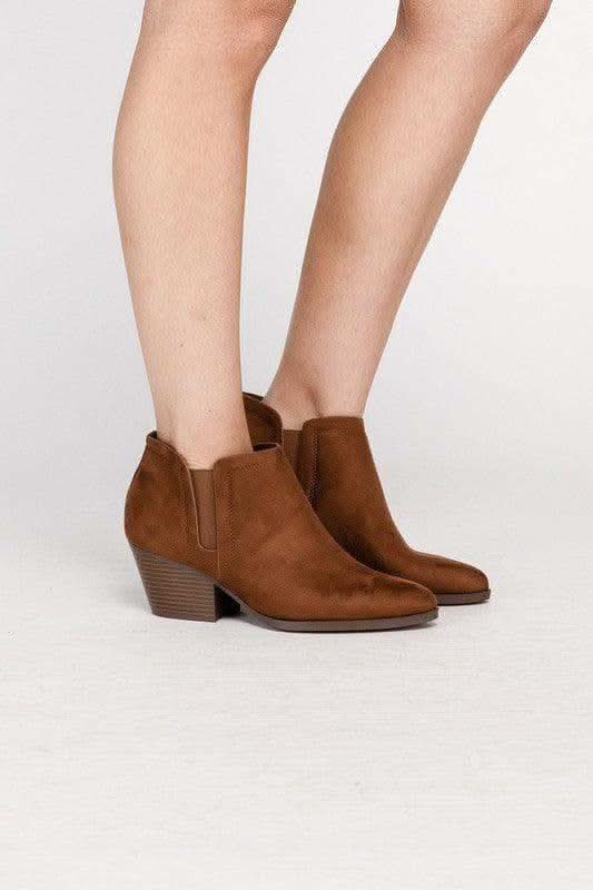 GWEN Suede Ankle Boots - SwagglyLife Home & Fashion
