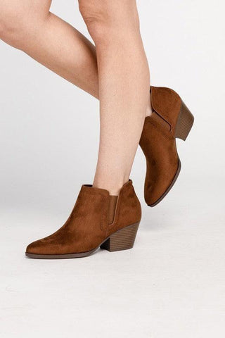 GWEN Suede Ankle Boots - SwagglyLife Home & Fashion