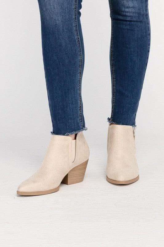 GWEN Suede Ankle Boots - SwagglyLife Home & Fashion