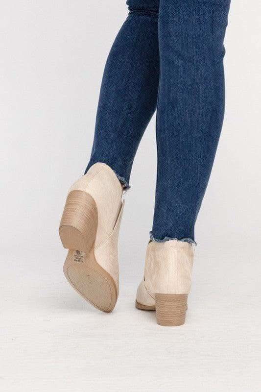 GWEN Suede Ankle Boots - SwagglyLife Home & Fashion