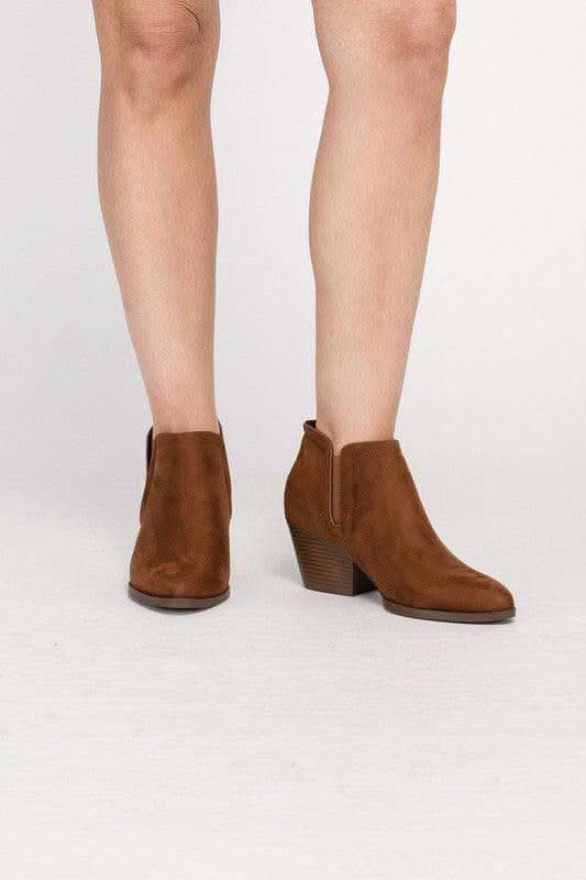 GWEN Suede Ankle Boots - SwagglyLife Home & Fashion