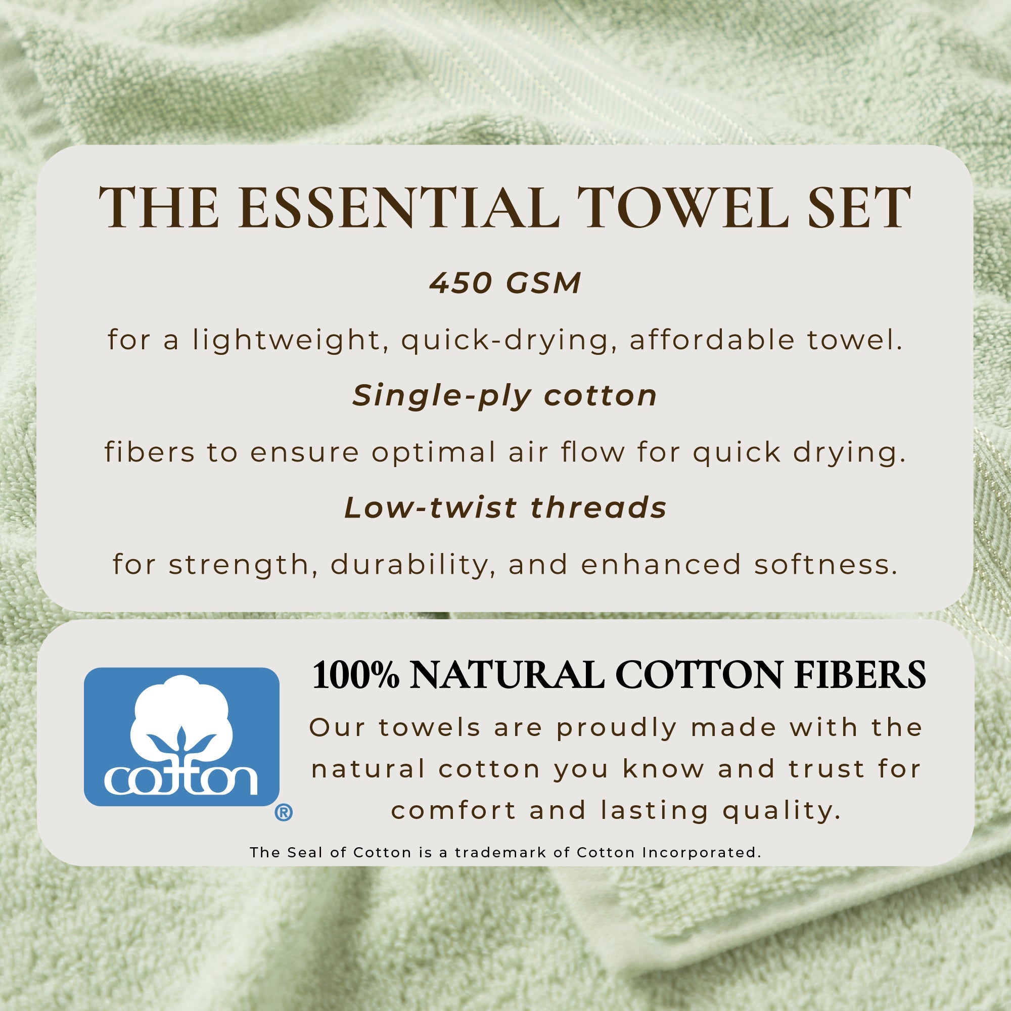 Cotton Terry Bath Towel Set - Cooper Collection in - photo