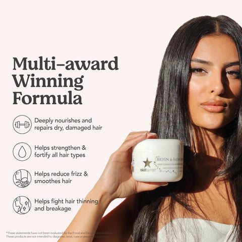 Biotin & Botanicals Deep Condition & Repair Hair Mask in - Haircare photo