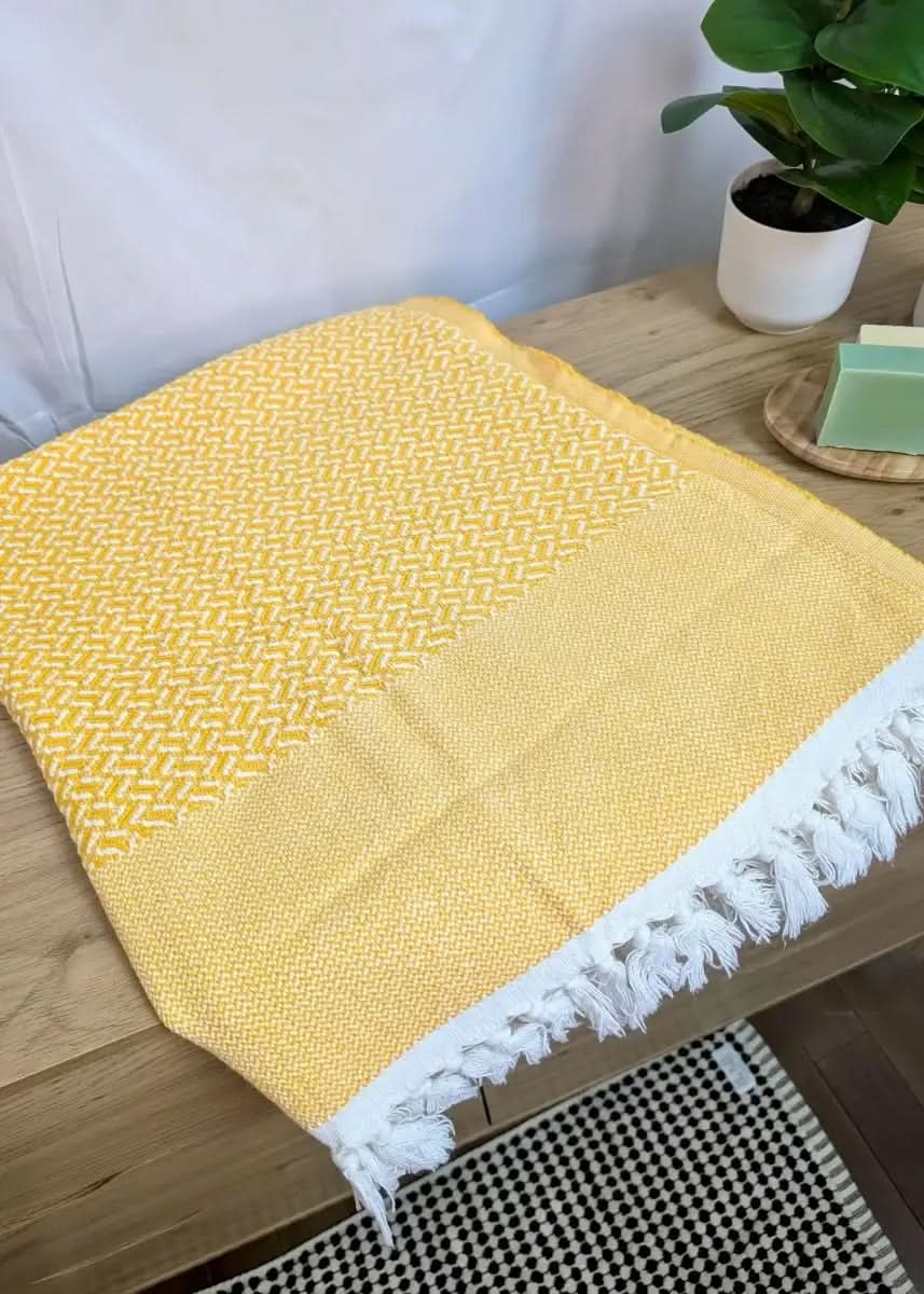 Heirloom Beach Collection - Handwoven Turkish Cotton Oversized Beach Towels - SwagglyLife Home & Fashion