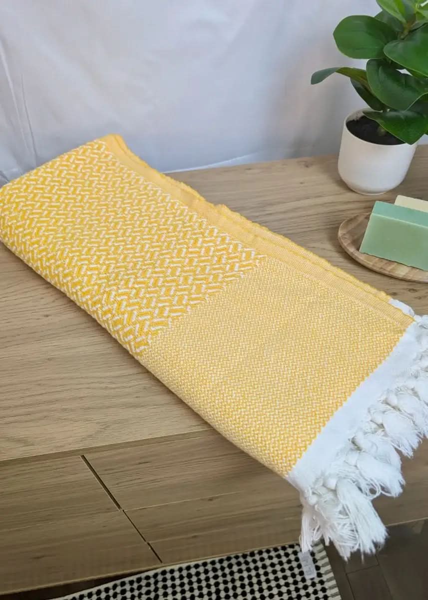 Heirloom Beach Collection - Handwoven Turkish Cotton Oversized Beach Towels - SwagglyLife Home & Fashion