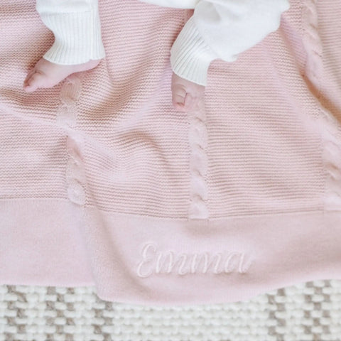 Heirloom Cotton Knit Receiving Blankets