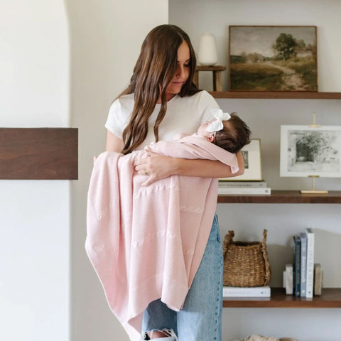 Heirloom Cotton Knit Receiving Blankets