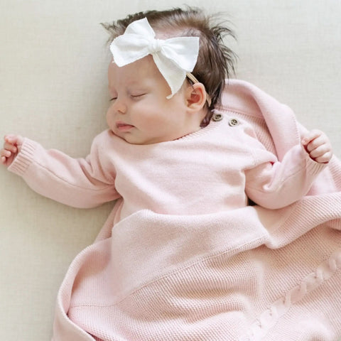 Saranoni Heirloom Cotton Knit Sets in Pink - photo