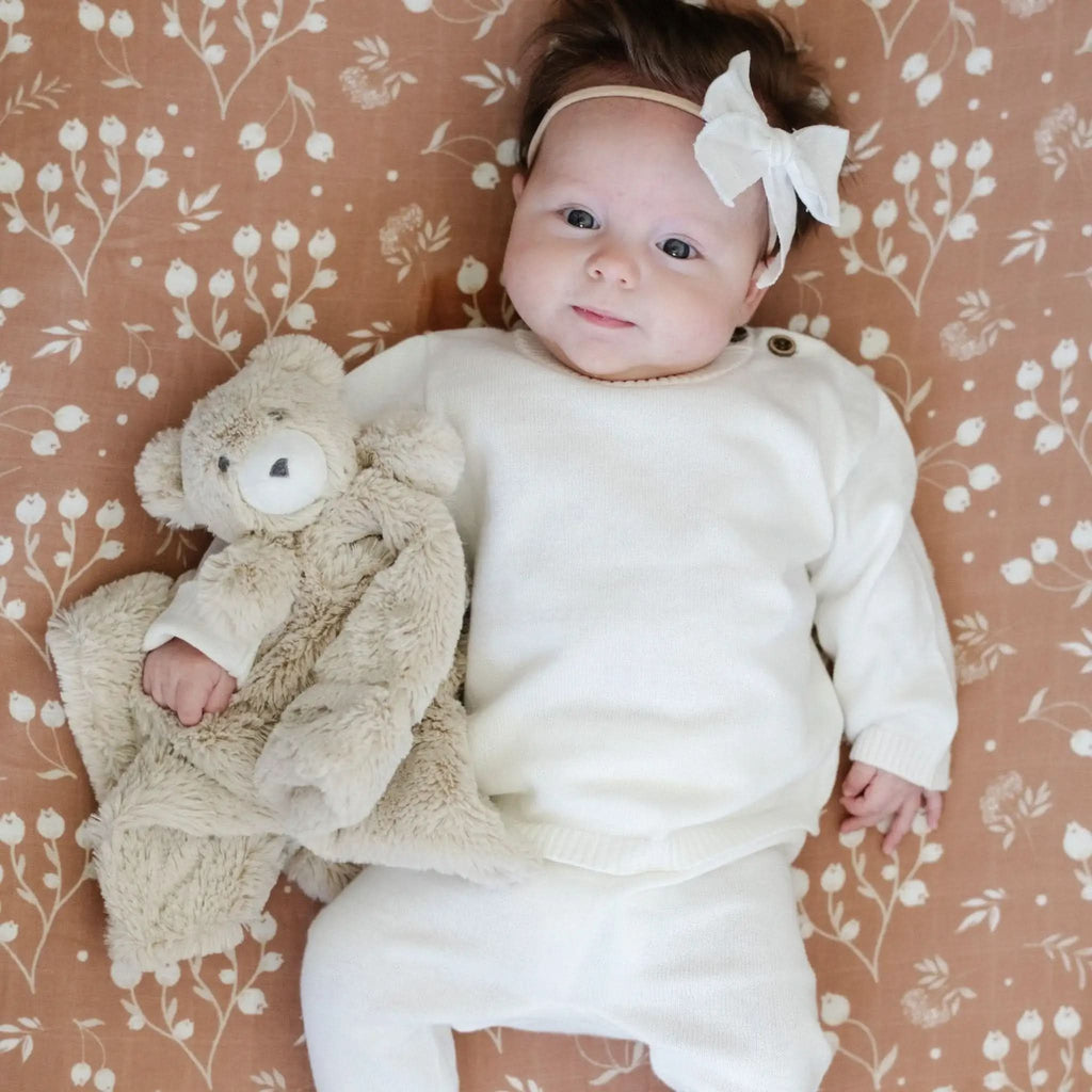 Saranoni Heirloom Cotton Knit Sets in Cream - photo
