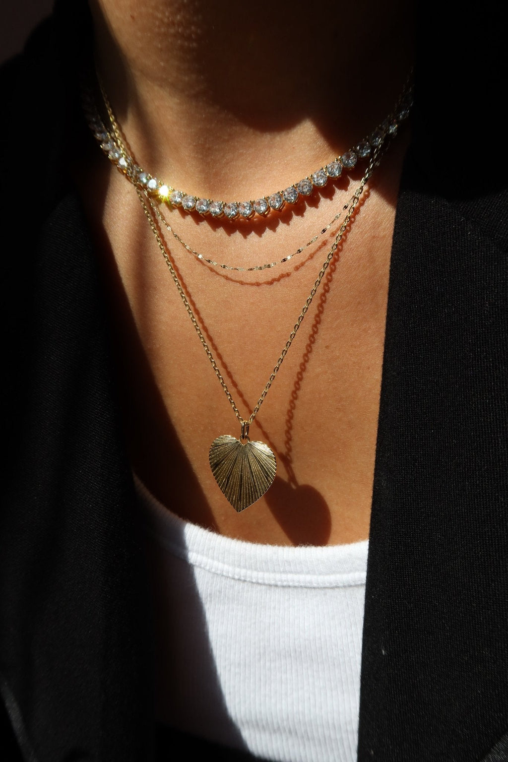 HELEN HEART NECKLACE in - NECKLACES photo