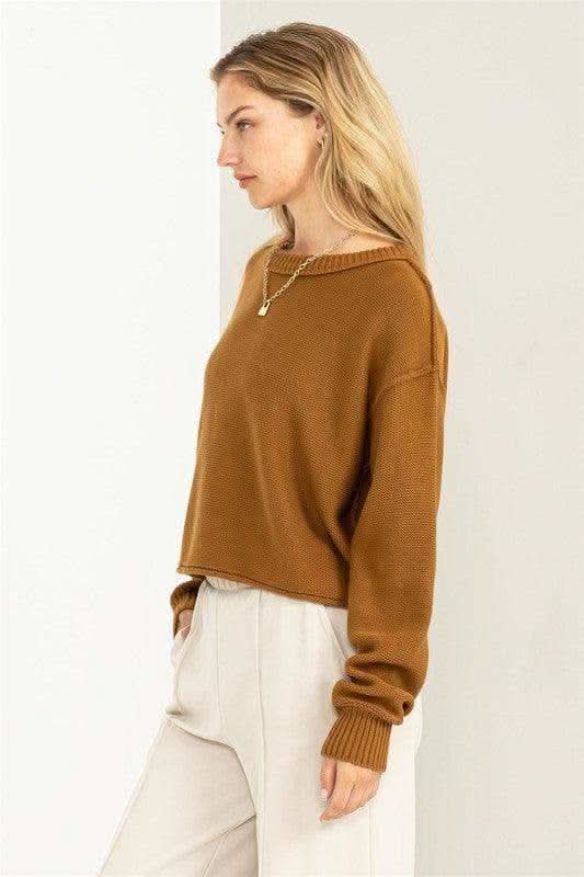 HYFVE Cuddly Classic Long Sleeve Sweater, Multiple Colors - SwagglyLife Home & Fashion