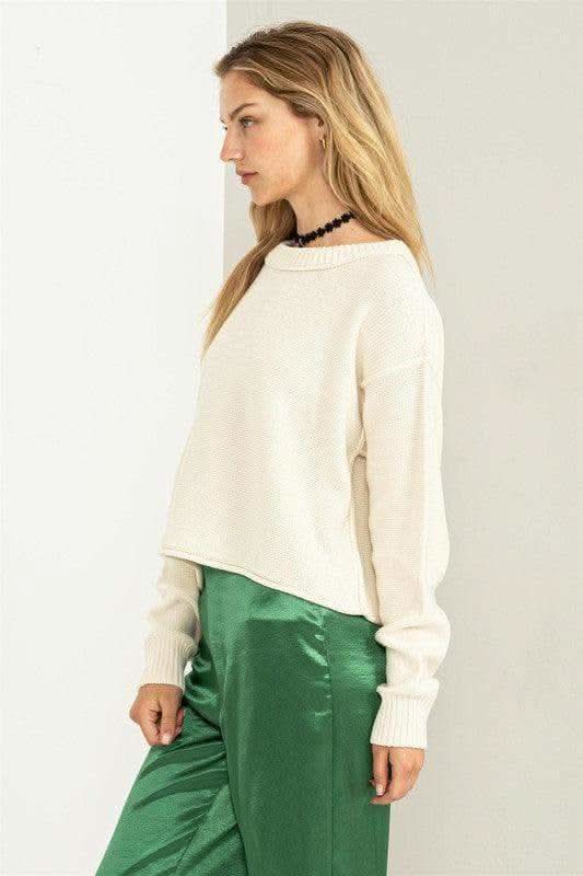 HYFVE Cuddly Classic Long Sleeve Sweater, Multiple Colors - SwagglyLife Home & Fashion