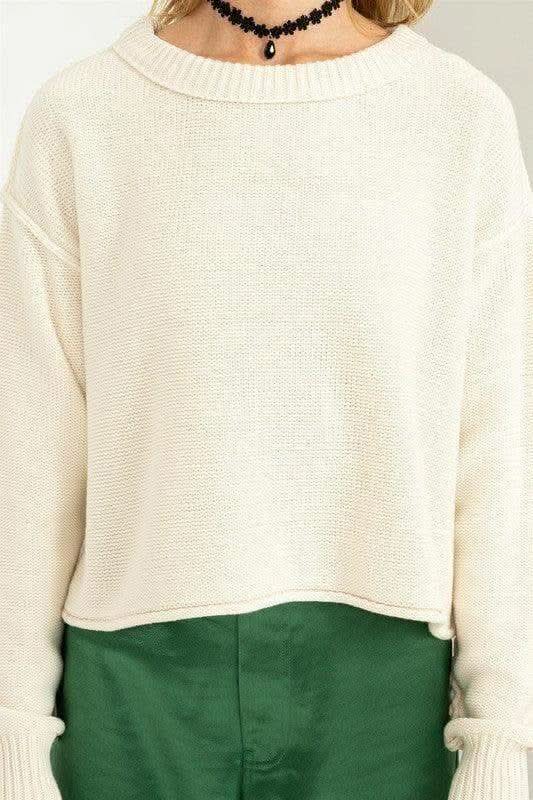 HYFVE Cuddly Classic Long Sleeve Sweater, Multiple Colors - SwagglyLife Home & Fashion