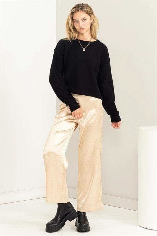 HYFVE Cuddly Classic Long Sleeve Sweater, Multiple Colors - SwagglyLife Home & Fashion