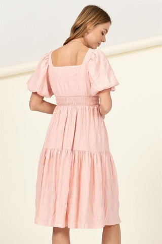 HYFVE Find Me Again Tiered Midi Dress - SwagglyLife Home & Fashion
