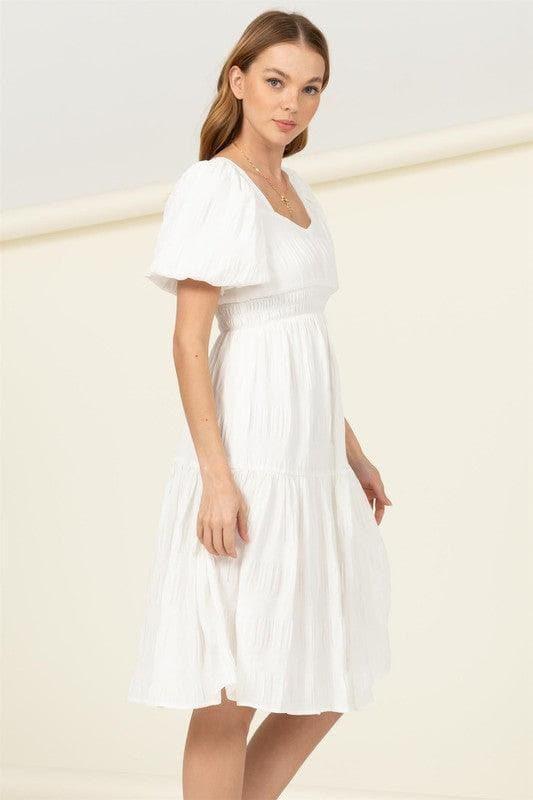 HYFVE Find Me Again Tiered Midi Dress - SwagglyLife Home & Fashion
