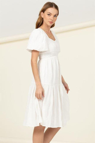 HYFVE Find Me Again Tiered Midi Dress - SwagglyLife Home & Fashion