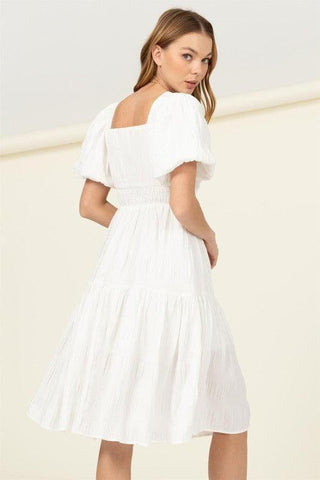 HYFVE Find Me Again Tiered Midi Dress - SwagglyLife Home & Fashion
