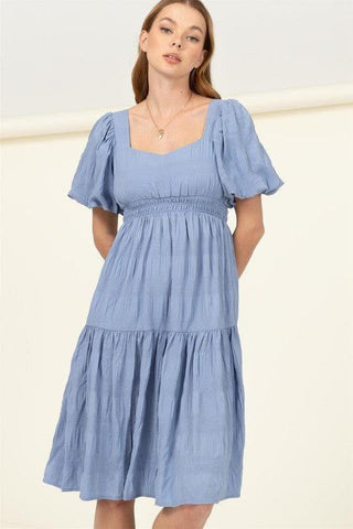 HYFVE Find Me Again Tiered Midi Dress - SwagglyLife Home & Fashion