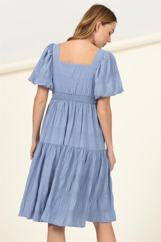 HYFVE Find Me Again Tiered Midi Dress - SwagglyLife Home & Fashion