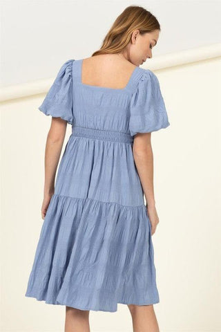 HYFVE Find Me Again Tiered Midi Dress - SwagglyLife Home & Fashion