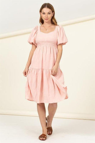 HYFVE Find Me Again Tiered Midi Dress - SwagglyLife Home & Fashion