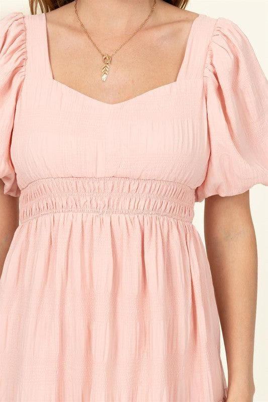 HYFVE Find Me Again Tiered Midi Dress - SwagglyLife Home & Fashion