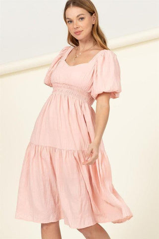 HYFVE Find Me Again Tiered Midi Dress - SwagglyLife Home & Fashion