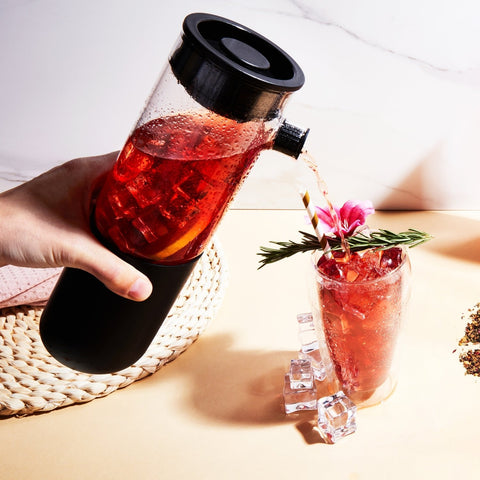 Iced Tea Pitcher with Infuser in - Infuser photo