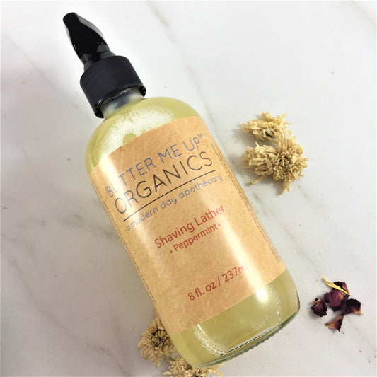 Natural Shaving Lather / Shaving Cream / Organic Shaving in - Body photo