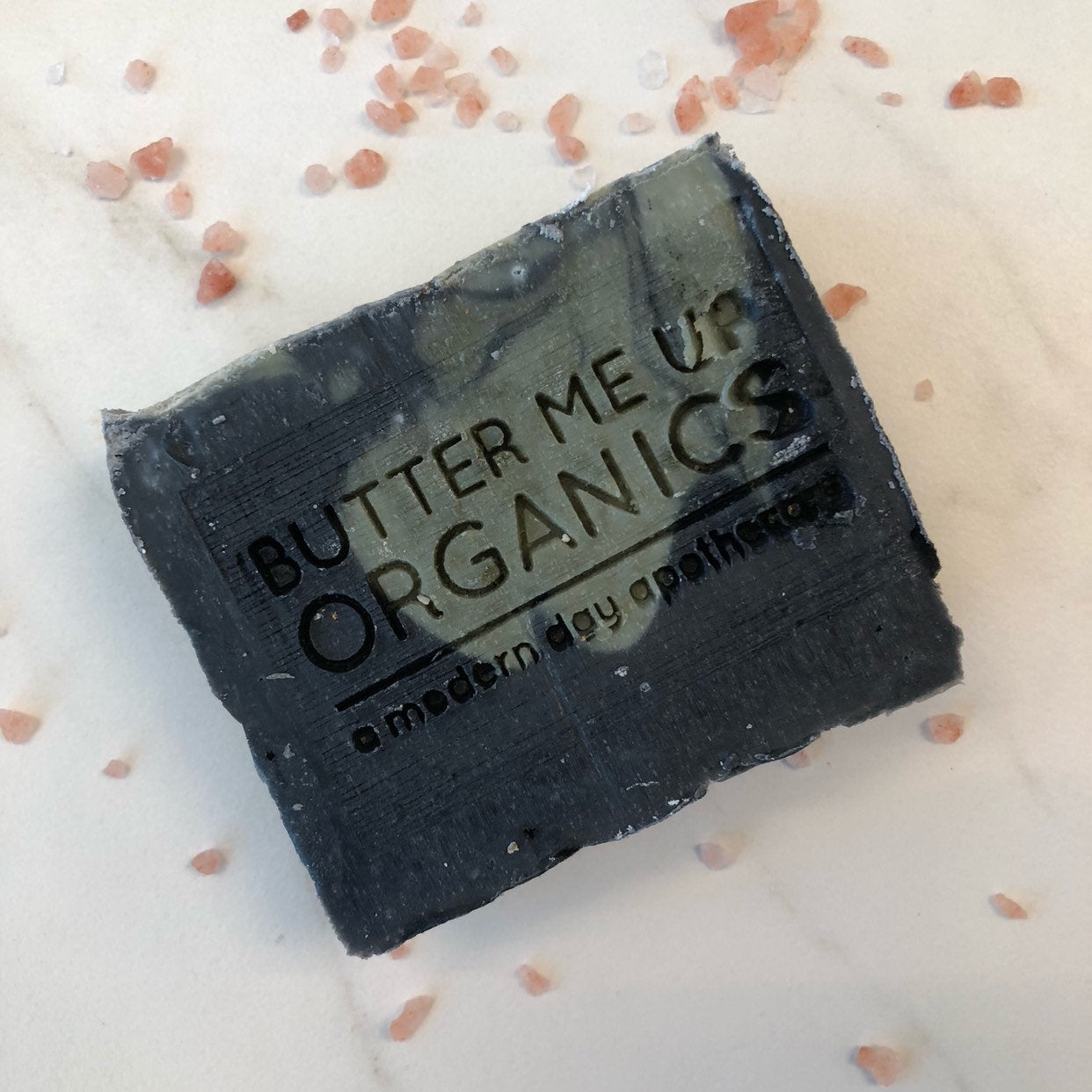 Organic Lemongrass Mint with Activated Charcoal and French Green Clay / VEGAN SOAP / PALM FREE in - Soap photo