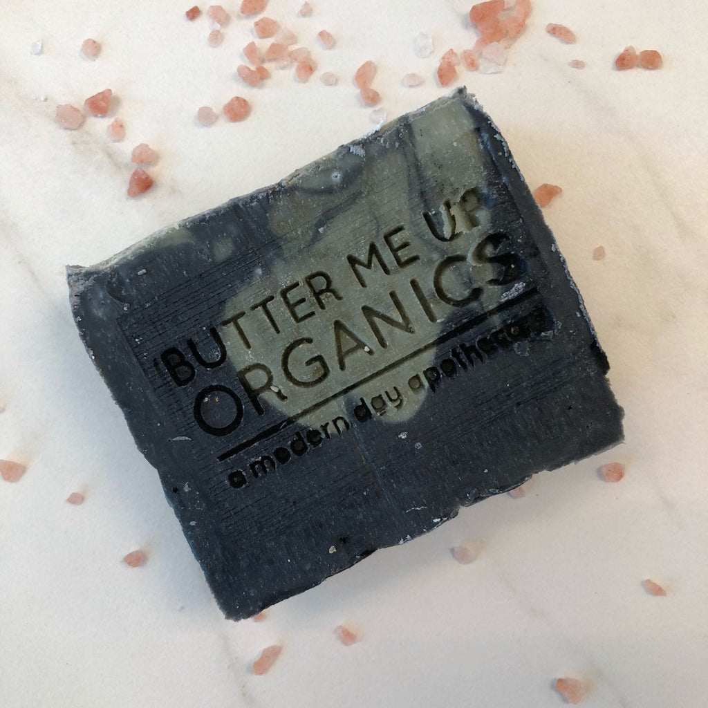 Organic Lemongrass Mint with Activated Charcoal and French Green Clay / VEGAN SOAP / PALM FREE in - Soap photo