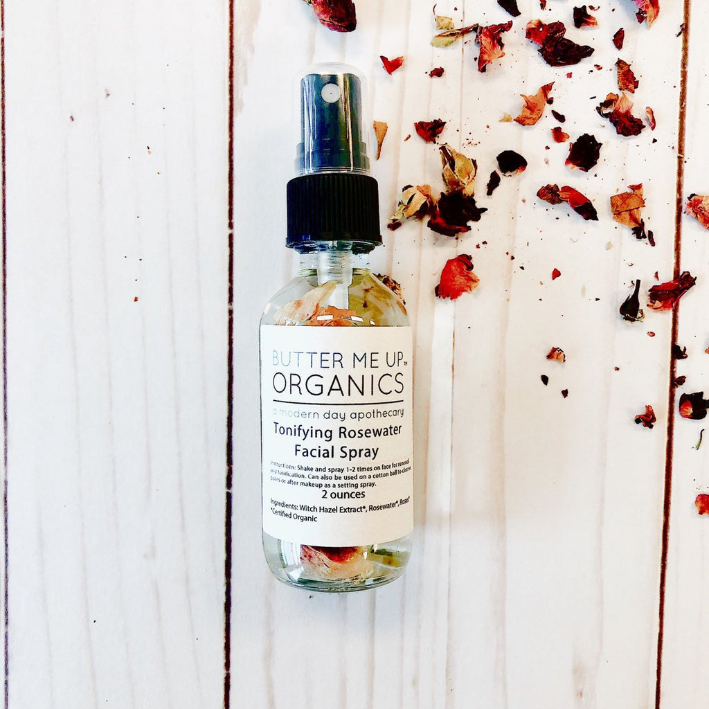 Organic Rosewater Toner / Facial Mist / Makeup Setting Spray / Organic Rosewater / Organic Toner / Organic Setting Spray in - Face photo