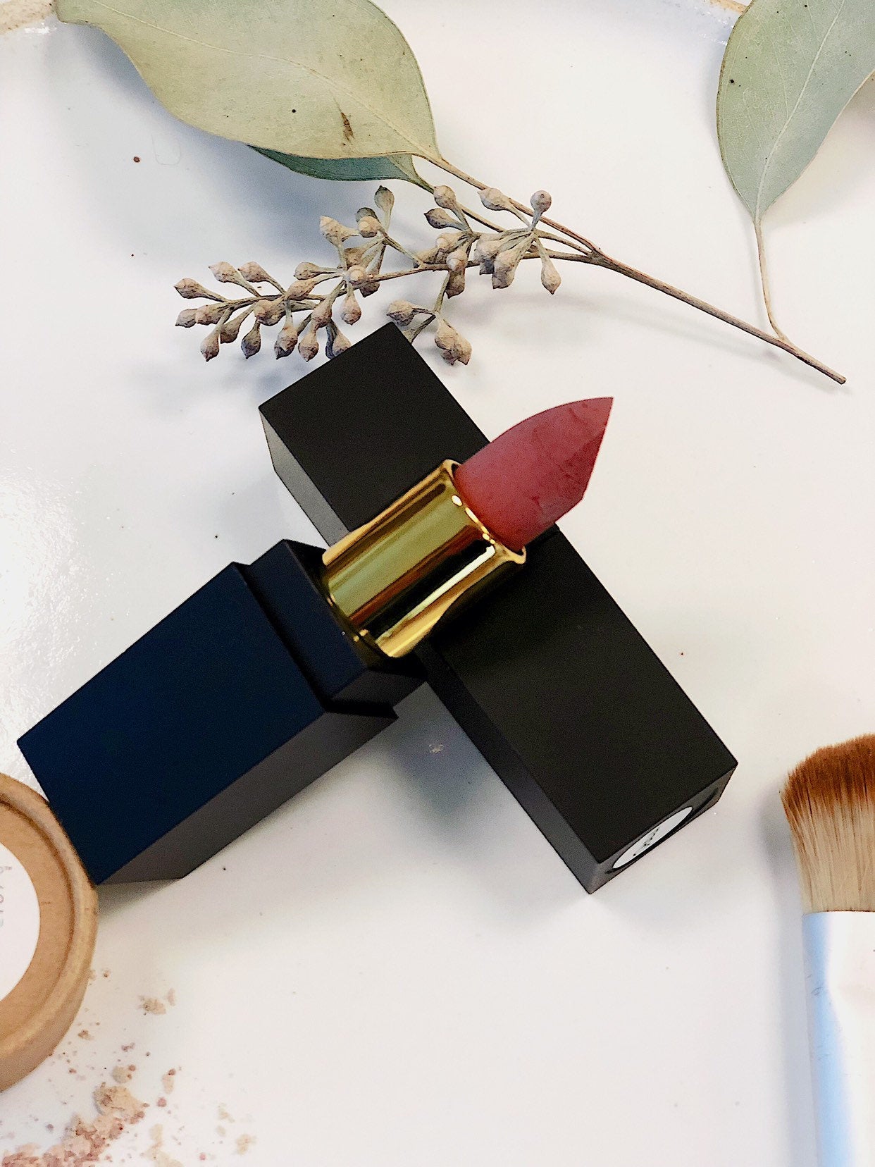 Organic Lipstick / Mineral Lipstick / Organic Makeup / Butter Me Up Organics in - Makeup photo
